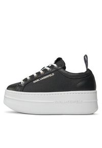 Karl Lagerfeld - KARL LAGERFELD Sneakersy KL65019 Czarny. Kolor: czarny. Materiał: skóra #6