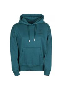FUNDANGO - Damska bluza z kapturem Fundango Haley. Typ kołnierza: kaptur. Kolor: zielony