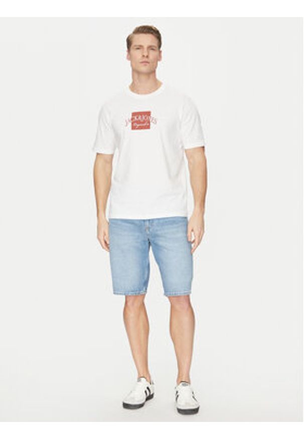 Jack & Jones Komplet 3 t-shirtów Boston 12281838 Kolorowy Regular Fit. Materiał: bawełna. Wzór: kolorowy