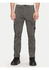 C.P. Company Spodnie materiałowe 18CMPA056A005694G Szary Regular Fit. Kolor: szary. Materiał: bawełna