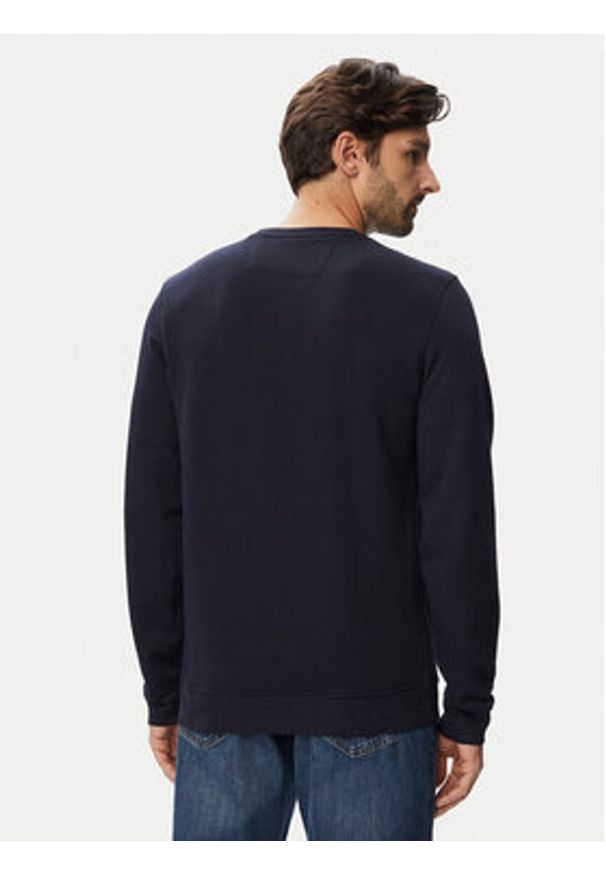 Guess Bluza M6YQ37 K4103 Granatowy Slim Fit. Kolor: niebieski. Materiał: bawełna
