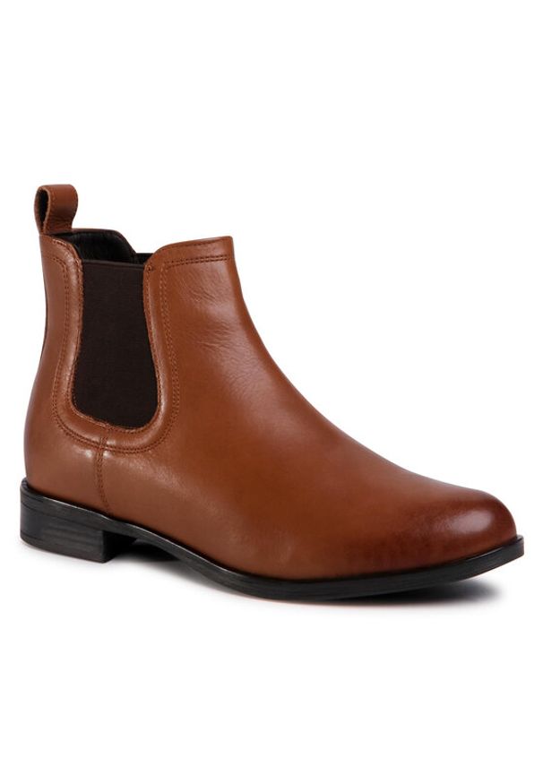 Lasocki Sztyblety EST-PETRA-10 Brązowy. Kolor: brązowy. Materiał: skóra