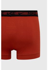 Nike bokserki (3-pack) męskie kolor czarny. Kolor: czarny. Materiał: tkanina, poliester, skóra, włókno #6