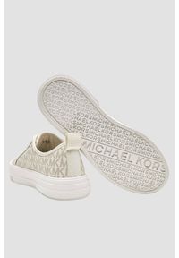Michael Kors - MICHAEL KORS Białe logowane trampki damskie, Rozmiar 41. Okazja: na co dzień. Kolor: biały. Styl: casual, elegancki, klasyczny #4