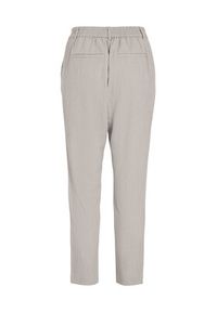 Vila Chinosy Varone 14087406 Szary Slim Fit. Kolor: szary. Materiał: syntetyk #5