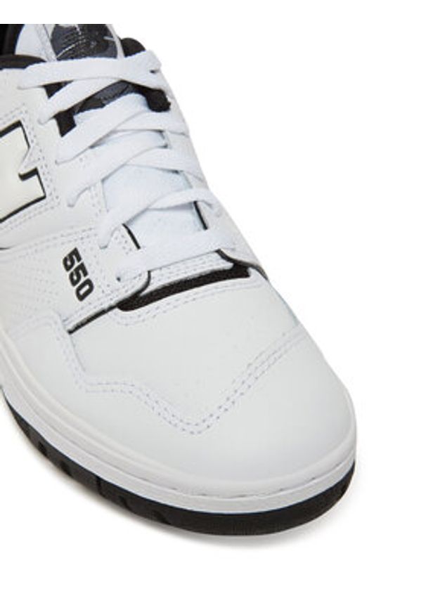 New Balance Sneakersy BB550HA1 Biały. Kolor: biały. Materiał: skóra