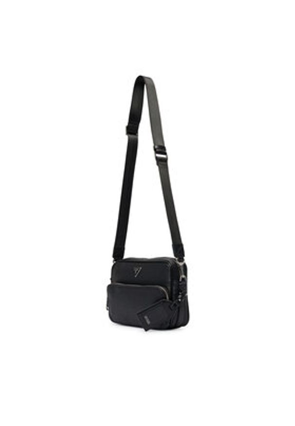 Guess Saszetka HMMIPW P6222 Czarny. Kolor: czarny. Materiał: skóra