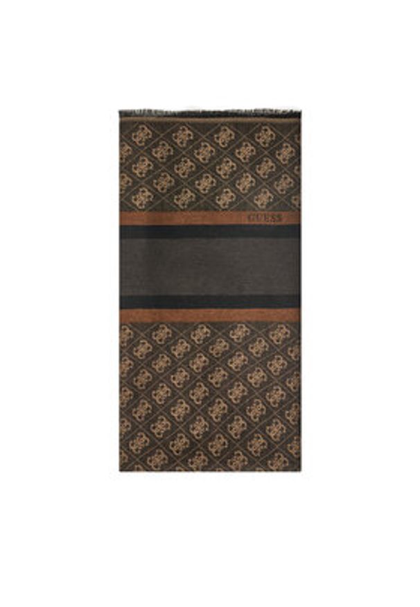 Guess Szal AM9492POL03 Brązowy. Kolor: brązowy. Materiał: syntetyk