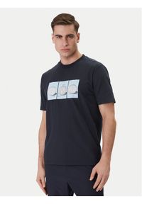 BOSS T-Shirt Terrace Photo 50559353 Granatowy Relaxed Fit. Kolor: niebieski. Materiał: bawełna #1