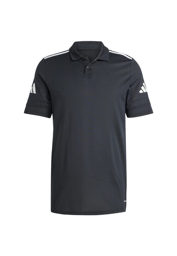 Adidas - Koszulka męska adidas Squadra 25 Polo. Typ kołnierza: polo. Kolor: biały, wielokolorowy, czarny. Styl: sportowy
