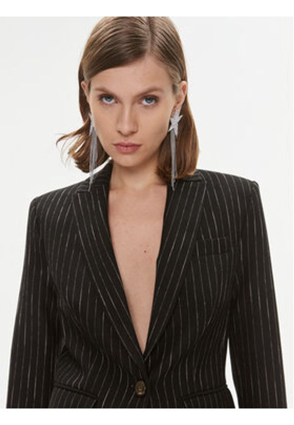 Pinko Marynarka 102171 A1AQ Czarny Regular Fit. Kolor: czarny. Materiał: syntetyk