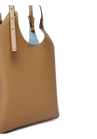 TOMMY HILFIGER - Tommy Hilfiger Torebka Th Modern Tote AW0AW18618 Brązowy. Kolor: brązowy. Materiał: skórzane #4