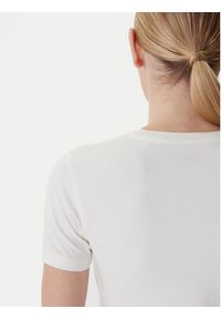 Guess Jeans T-Shirt W6RI15 J1314 Écru Regular Fit. Materiał: bawełna #4