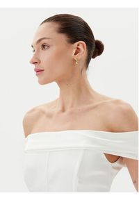 Rinascimento Sukienka wieczorowa CFC0123802003 Biały Regular Fit. Kolor: biały. Materiał: syntetyk. Styl: wizytowy #2