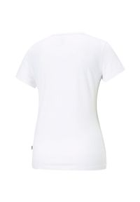 Koszulka treningowa damska Puma ESS Small Logo Tee. Kolor: biały