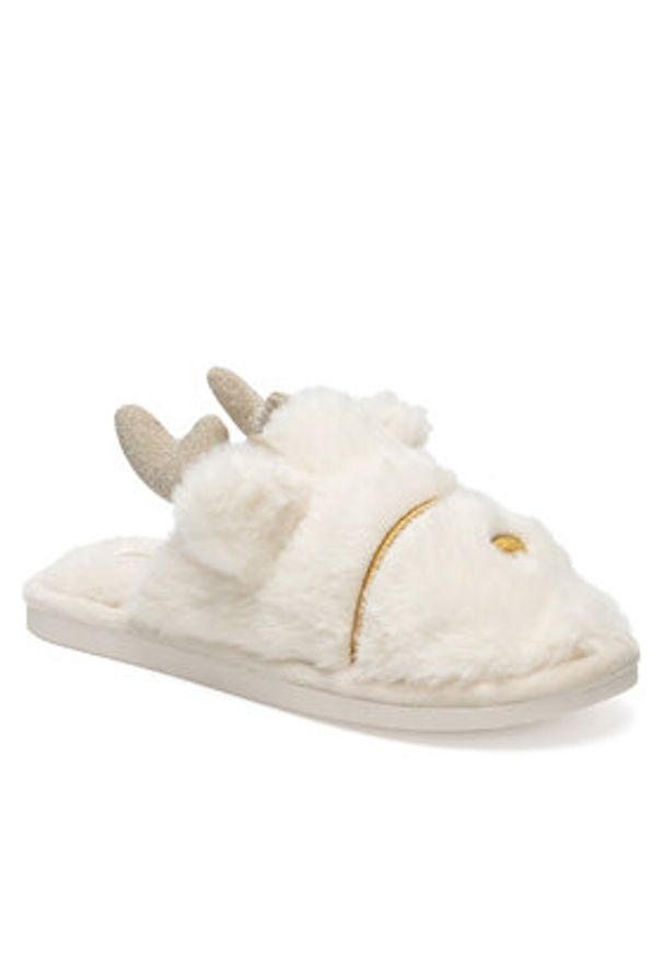 Home & Relax Kapcie BE-C21 Écru. Kolor: kremowy. Materiał: materiał