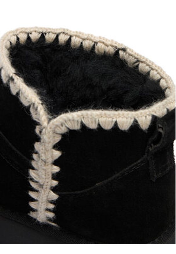 Badura Śniegowce EO-ANDI-TS6295-01 Czarny. Kolor: czarny. Materiał: skóra, zamsz