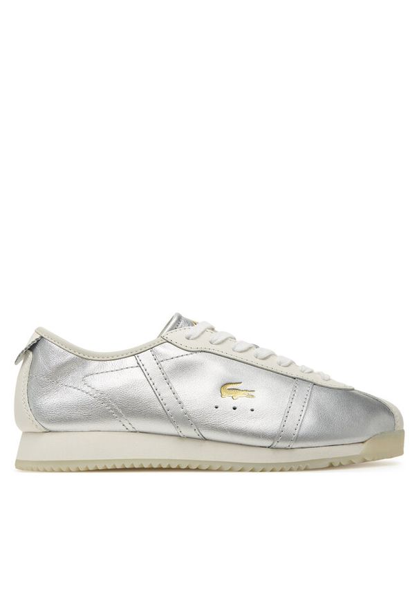 Sneakersy Lacoste. Kolor: srebrny