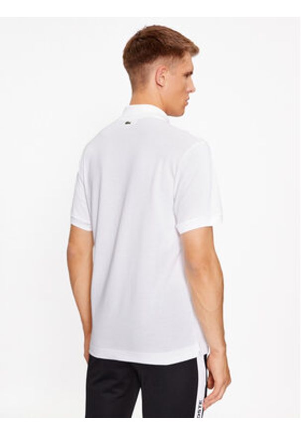 Lacoste Polo PH2052 Biały Regular Fit. Typ kołnierza: polo. Kolor: biały. Materiał: bawełna