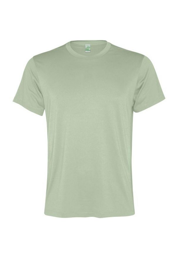 ROLY - Męska Koszulka Sportowa Z Krótkim Rękawem Slam. Kolor: zielony. Długość rękawa: krótki rękaw. Długość: krótkie. Sport: turystyka piesza