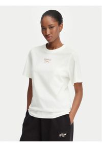 Reebok T-Shirt Nikolina RK25708CCW Kremowy Regular Fit. Kolor: kremowy. Materiał: bawełna #1