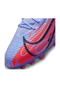 Buty piłkarskie Nike Superfly 8 Pro Km Ag M DJ3978-506 fioletowy-niebieski niebieskie. Kolor: fioletowy, wielokolorowy, niebieski. Materiał: materiał. Szerokość cholewki: normalna. Sezon: zima. Sport: piłka nożna #4