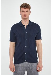 Polo męskie zapinane Tristao JOOP!. Typ kołnierza: polo #2