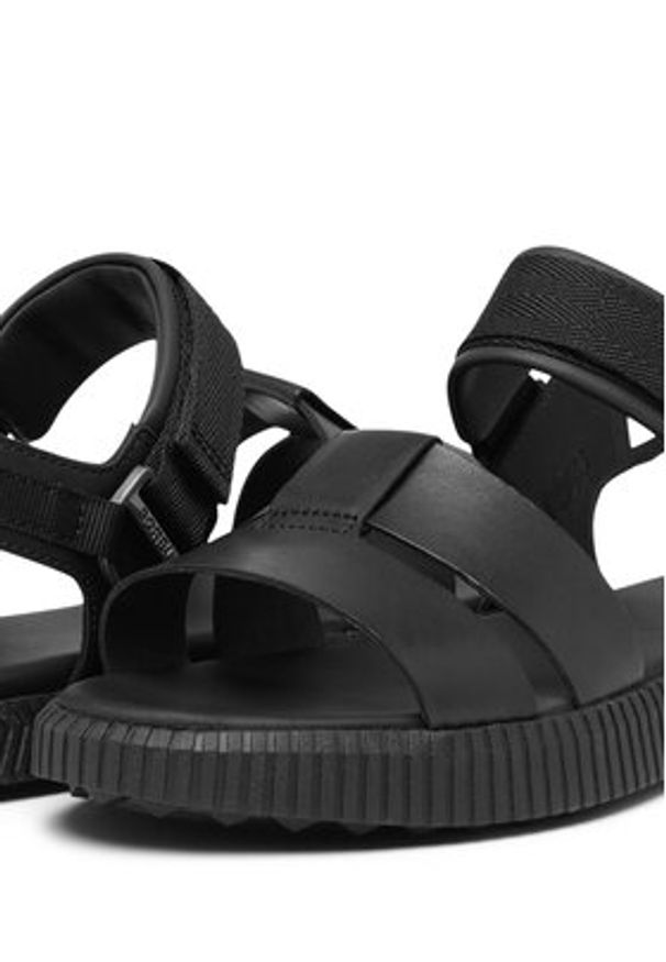 sorel - Sorel Sandały ONA AVE™ Women's Ankle Strap 2113191 Czarny. Kolor: czarny. Materiał: skóra