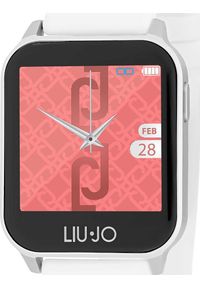 Smartwatch Liu Jo Smartwatch damski LIU JO SWLJ014 biały pasek. Rodzaj zegarka: smartwatch. Kolor: biały