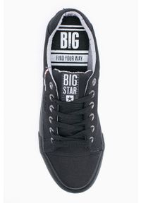 Big-Star - Big Star - Tenisówki. Nosek buta: okrągły. Zapięcie: sznurówki. Kolor: czarny. Materiał: guma #4