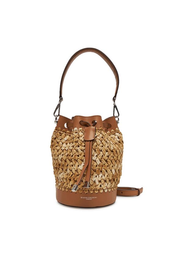 Gianni Chiarini Torebka Natalia BS 11435/COMM CRHML Brązowy. Kolor: brązowy. Materiał: skórzane