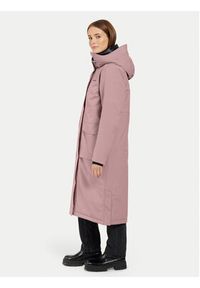 Didriksons Parka Leya 504846 Różowy Relaxed Fit. Kolor: różowy. Materiał: syntetyk #3