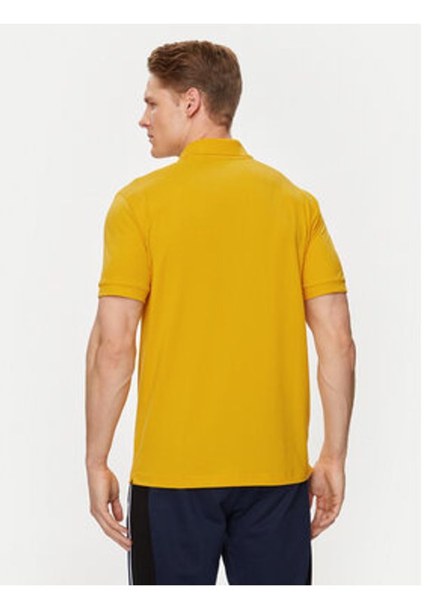 EA7 Emporio Armani Polo 3DPF51 PJULZ 1680 Żółty Regular Fit. Typ kołnierza: polo. Kolor: żółty. Materiał: syntetyk