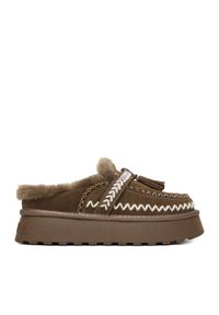 Badura Śniegowce EO-CRYSTAL-TS6291 Brązowy. Kolor: brązowy. Materiał: zamsz, skóra #1