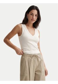 Vero Moda Top Chloe 10342916 Biały Regular Fit. Kolor: biały. Materiał: bawełna #1