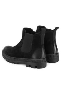 MEXX Sztyblety MICP1710543W Czarny. Kolor: czarny. Materiał: zamsz, skóra