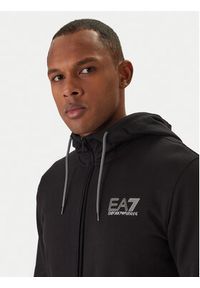 EA7 Emporio Armani Bluza 7M001314 AF13512 Czarny Regular Fit. Kolor: czarny. Materiał: bawełna #2