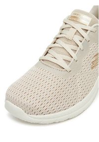 skechers - Skechers Sneakersy BOUNTIFUL 12607 NAT Beżowy. Kolor: beżowy. Materiał: materiał #4