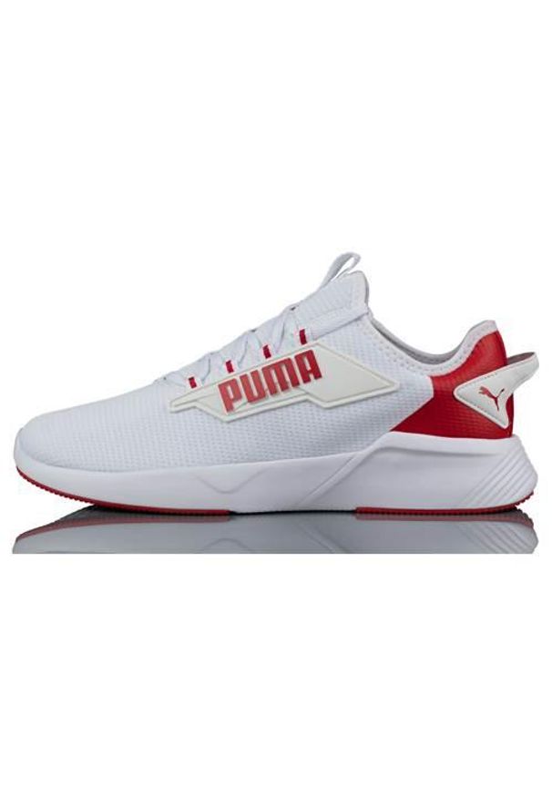 Buty do chodzenia męskie Puma Retaliate 2. Zapięcie: sznurówki. Kolor: biały. Materiał: materiał, syntetyk, tkanina. Szerokość cholewki: normalna. Sport: turystyka piesza