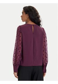 Vero Moda Bluzka Alva 10337474 Fioletowy Regular Fit. Kolor: fioletowy. Materiał: syntetyk #4