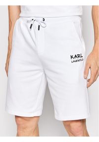 Karl Lagerfeld - Szorty sportowe KARL LAGERFELD. Kolor: biały #1