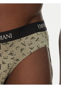 Emporio Armani Underwear Komplet 3 par slipów EM000256 AF10800 MC112 Zielony. Kolor: zielony. Materiał: bawełna #4