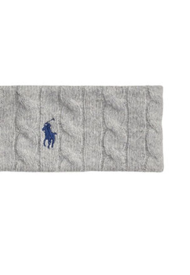 Polo Ralph Lauren Opaska 455981426002 Szary. Kolor: szary. Materiał: materiał, wełna