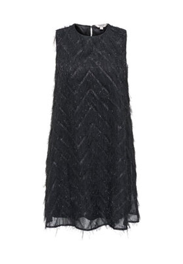 only - ONLY Sukienka koktajlowa Faye 15358411 Czarny Loose Fit. Kolor: czarny. Materiał: syntetyk. Styl: wizytowy