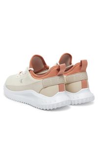 Calvin Klein Jeans Sneakersy Eva Runner Low Lace Mix In YW0YW01759 Écru. Materiał: materiał #5
