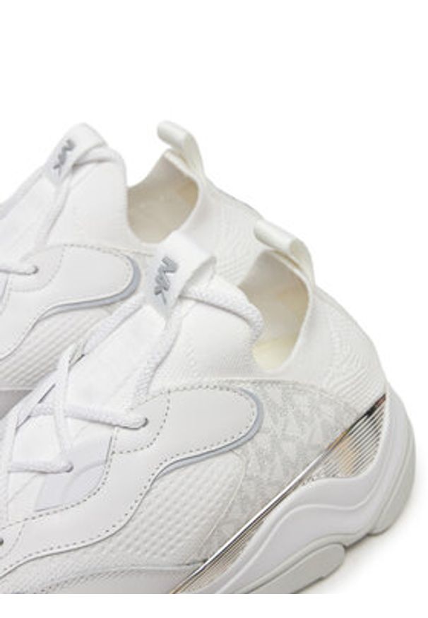 Michael Kors Sneakersy 42F4ATFS5D Biały. Kolor: biały. Materiał: skóra