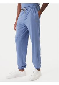 BOSS Spodnie dresowe Mix&Match 50515305 Błękitny Regular Fit. Kolor: niebieski. Materiał: bawełna #1