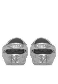 Crocs Klapki Cls Metallic Geometric Clog 210002 Srebrny. Kolor: srebrny