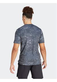Adidas - adidas Koszulka techniczna Power Workout IK9685 Szary Slim Fit. Kolor: szary. Materiał: syntetyk #3