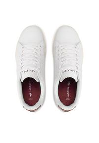 Lacoste Sneakersy Carnaby Evo 0722 2 Sfa 7-43SFA00152G1 Biały. Kolor: biały. Materiał: skóra. Model: Lacoste Carnaby Evo #5